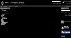 Desktop Screenshot of lawrencefamilyglassblowers.com